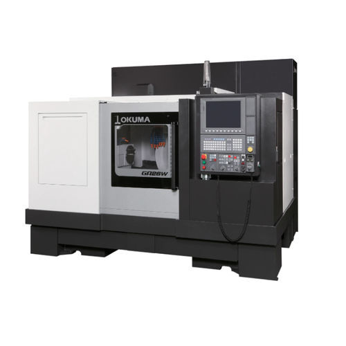 平面粉碎机 - GP/GA26W - OKUMA CORPORATION - 双轴 / 用于航空工程