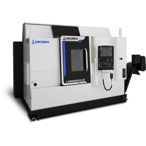卧式车床 - LB2000 EX III - OKUMA CORPORATION - CNC数控 / 双轴 / 用于航空航天业