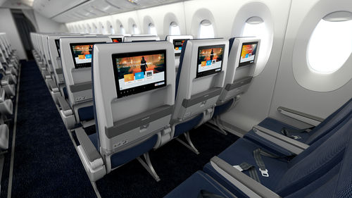 机上娱乐飞机客舱显示屏 - ECONOMY CLASS - PANASONIC AVIONICS CORPORATION - 触摸屏 / HD（高清）