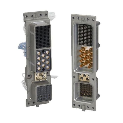 数据电连接器 - NSX 600 - RADIALL - 飞机 / ARINC / 长方形