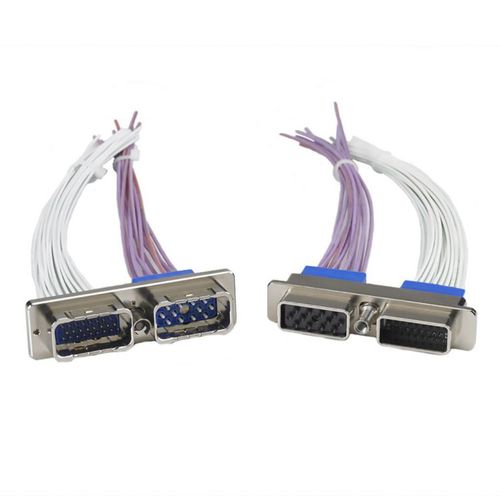 数据电连接器 - EPX series - RADIALL - 飞机 / 四同轴 / 长方形