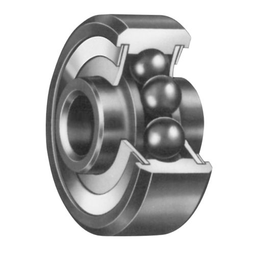 滚珠飞机轴承 - KP-A series - RBC AEROSPACE BEARINGS - 深沟 / 单列 / 钢