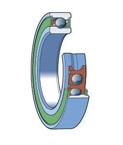 滚珠飞机轴承 - W series - SKF AEROSPACE - 角接触 / 密封 / 用于高速运转