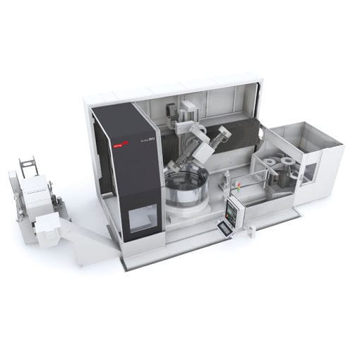 立式圆盘粉碎机 - Berthiez RVU 900/80 - STARRAG AG - 4轴 / 有序 / 用于航空航天业