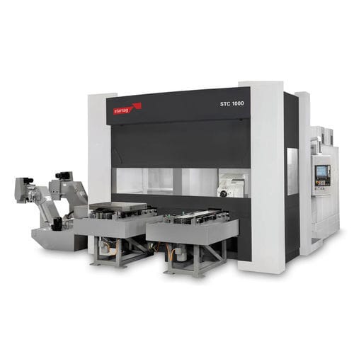 5轴加工中心 - STC 1000 - STARRAG AG - 卧式 / 用于航空工程 / 用于航空航天业