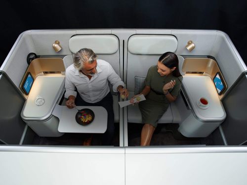 机舱座椅 - RENDEZ-VOUS® - STELIA AEROSPACE - 商务飞机 / 商务舱 / 带扶手