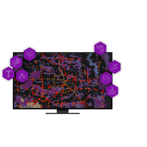 空中交通管制软件 - ArcGIS Solutions - ENVIRONMENTAL SYSTEMS RESEARCH INSTITUTE, INC. - 用于航空工程