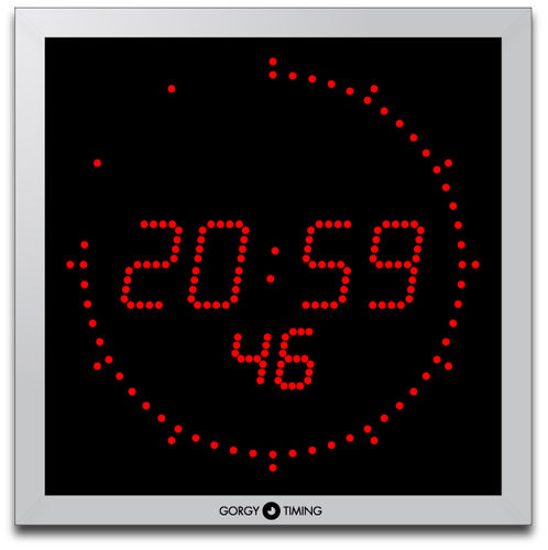 机场时钟 - LEDI® REVERSO 7.60.S - GORGY TIMING - 数字 / 石英