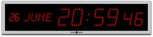 机场时钟 - LEDICA®  10.M.S - GORGY TIMING - 数字 / 石英