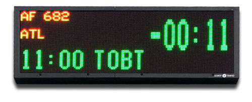 LED式机场显示屏 - LEDI® TIMER aéroport - GORGY TIMING - 用于CUTE