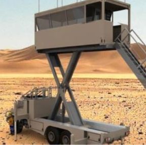 移动式控制塔 - MATC 6×6 - MOBILE AIR TRAFFIC CONTROL SYSTEMS LTD. - 车载 / 升降 / 机场
