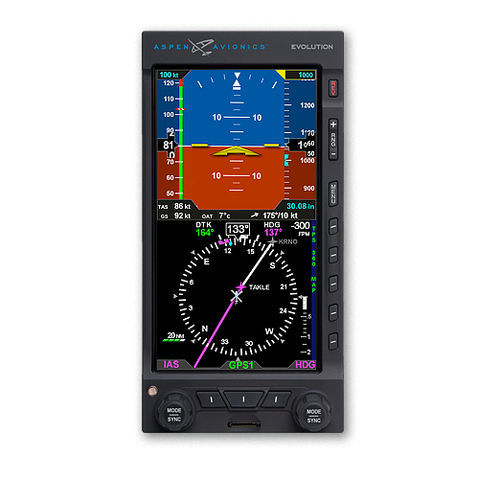 直升机PFD - EVOLUTION 1000H PILOT - Aspen Avionics, Inc.