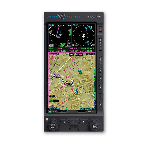 直升机PFD - 500H   - Aspen Avionics, Inc.