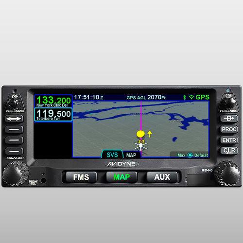 GPSNAV/COM - IFD440 - Avidyne - 面板式 / 飞机 / 直升机