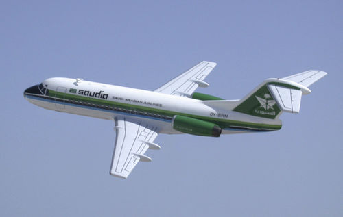 飞机模型 - Fokker 28 - Bader models