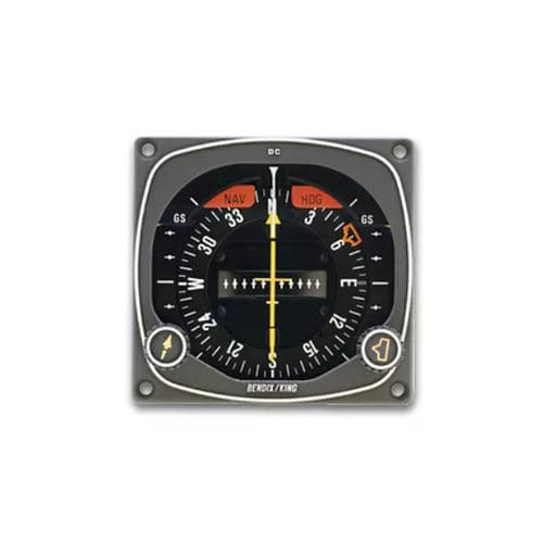 模拟航向指示器 - KI 525A - Bendix/King by Honeywell - 飞机 / 发光