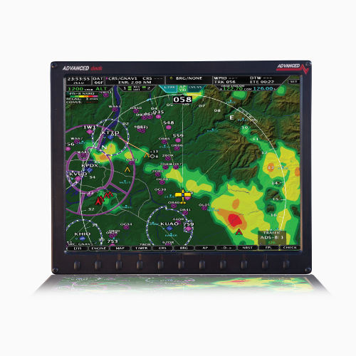 飞机EFIS - AF-5700 - DYNON AVIONICS, INC. - 触摸屏