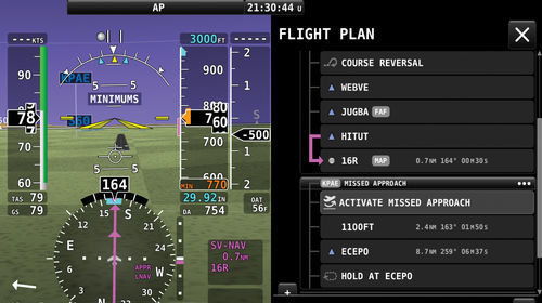 飞机MFD - SkyView HDX - DYNON AVIONICS, INC. - GPS