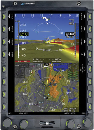 MFDEFIS - IDU-680 - Genesys Aerosystems - PFD / 飞机 / 气象