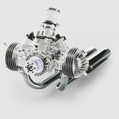 10-50ch活塞发动机 - 4202HF - HIRTH ENGINES GMBH - 10 - 50kg / 无人机 / 二冲程
