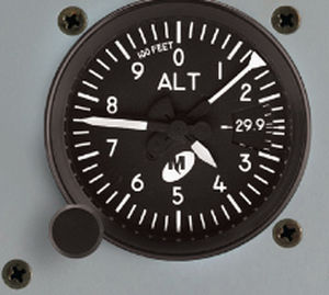 模拟高度表 - MD15 series - Mid-Continent Instruments & Avionics, Inc. - 米或英尺 / 2英寸 / 飞机