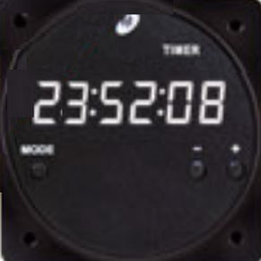 航空时钟 - 6420093-0 - Mid-Continent Instruments & Avionics, Inc. - 数字