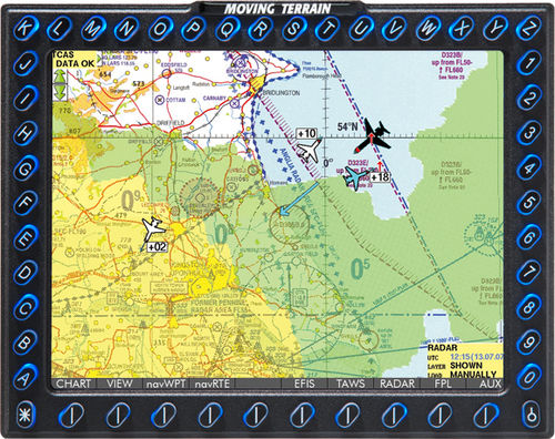飞机MFD - MT VisionAir X MFD - Moving Terrain Air Navigation Systems AG