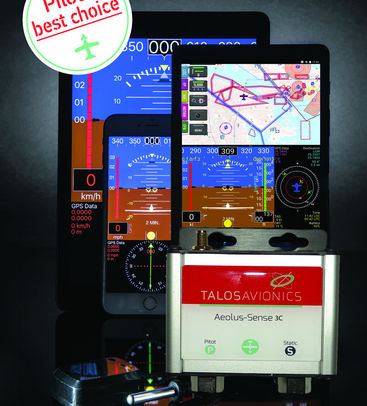ADS-B接收机 - Aeolus-Sense 3C  - Talos Avionics P.C. - 气象 / 飞机