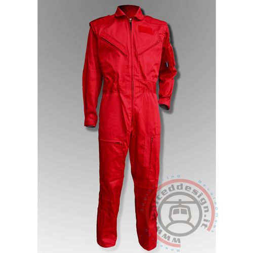 飞行员连体服 - FSC-28/US - Red - United Design - 男女通用 / 红色