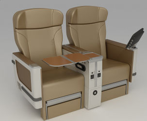 飞机座椅 - KKY140 - Elan Aircraft Seating - 商务舱 / 布料 / 皮质