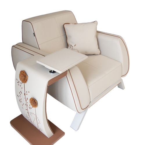 机场扶手椅 - VIP Lounge Seat with Sidetable - BOXMARK Leather GmbH & Co KG