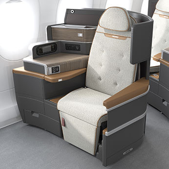 商务飞机座椅 - CL6710 - RECARO Aircraft Seating GmbH & Co. KG - 商务舱 / 内置屏幕 / 头枕可调节