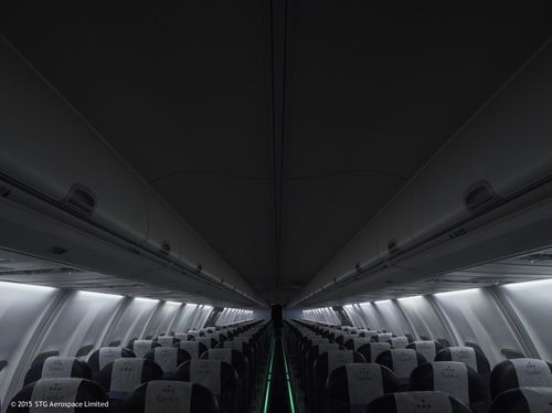 机舱照明 - saf-Tglo® - STG Aerospace - LED / 应急 / 落地式