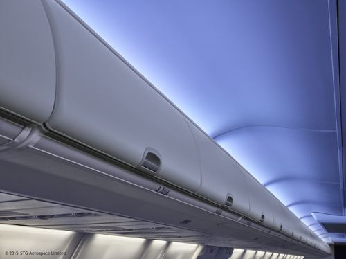 机舱照明 - liTeMood® - STG Aerospace - LED / 带有情景照明系统 / 壁挂