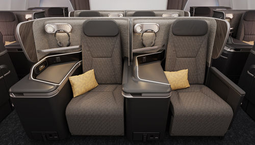 机舱座椅 - VantageXL - Thompson Aero Seating - 商务舱 / 带扶手 / 带桌子