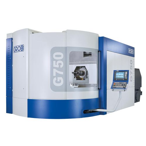 5轴加工中心 - G750 - GROB-WERKE GmbH & Co. KG - 卧式 / 通用 / 用于航空工程