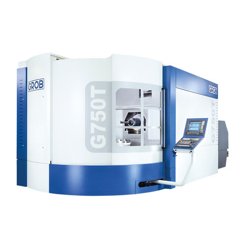 5轴加工中心 - G750T  - GROB-WERKE GmbH & Co. KG - 卧式 / 通用 / 用于航空工程