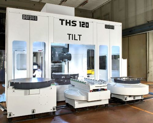 CNC数控铣床 - THS 120 TILT - Parpas SpA - 卧式 / 用于航空工程 / 5轴及以上
