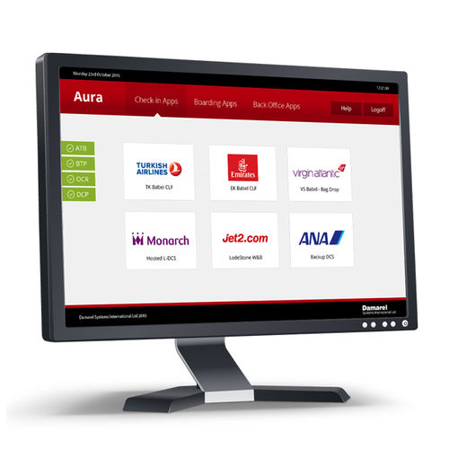 旅客服务管理软件 - Aura - Damarel Systems International - 自动化 / 控制 / 机场
