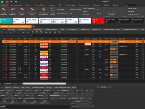 AODB软件 - INFOPAX AODB - RESA Airport Data Systems - 安全防护型 / 航空公司 / 塔台