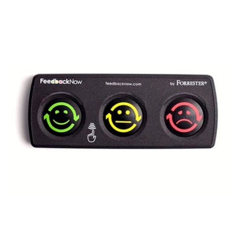 台式满意度评价器 - Touchless Smiley Box - FeedbackNow - 机场