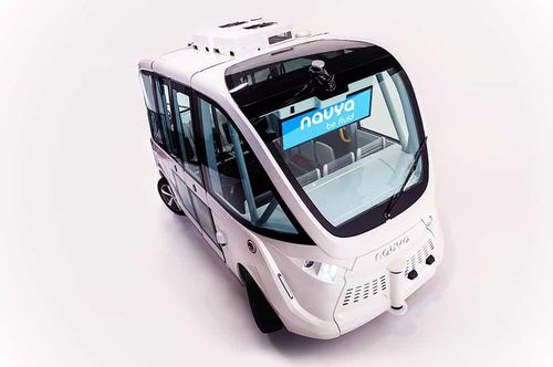 机场摆渡车 - AUTONOM SHUTTLE - Navya - 15人 / 电动 / 自主
