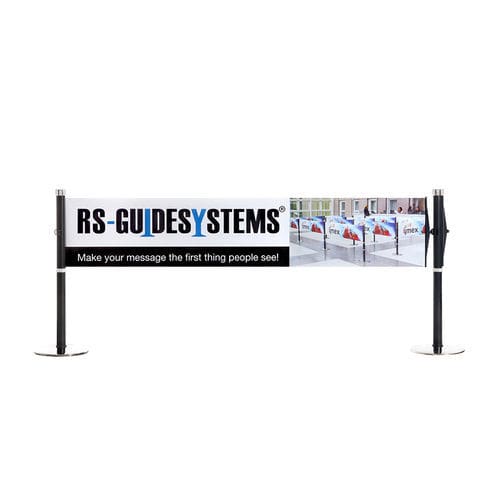 带式隔离栏 - GLA 30 - RS Guidesystems - 带广告牌 / 机场