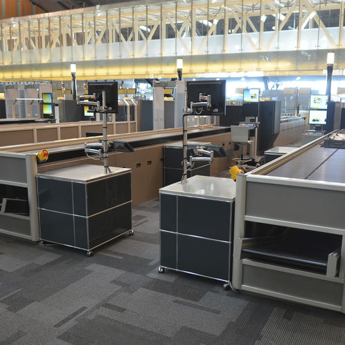 公安检查柜台 - Re-check  - USM Airportsystems AG - 机场