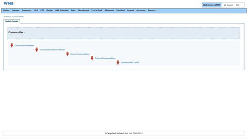 仓库管理（WMS）软件 - CFWMS - Cargoflash Infotech Pvt. Ltd. - 货运飞机 / 实时