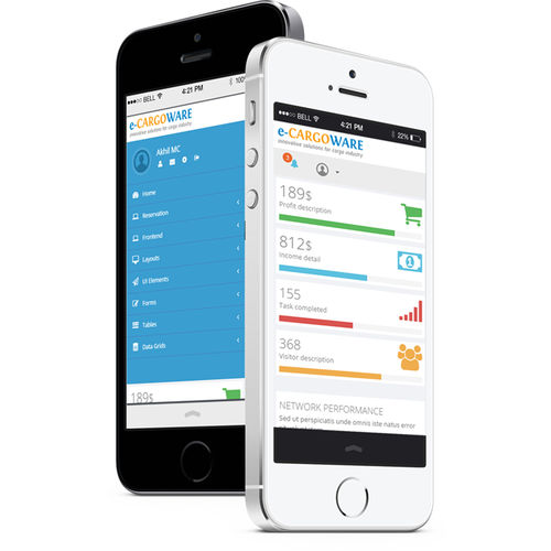 CRM软件 - CRM - E - Cargoware Ltd - 用于航空工程 / 用于智能手机