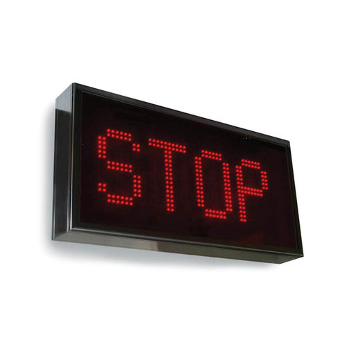 标志牌 - STOP - AIRFIELD LIGHTING SYSTEMS UK LTD - 数字 / 机场 / LED式