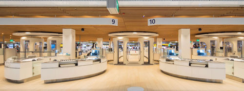 行李登机办理终端 - DAIFUKU AIRPORT TECHNOLOGIES - 台面式 / 机场
