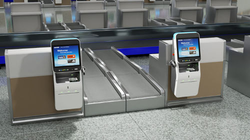 自助服务行李托运机 - DROP-UX L - DAIFUKU AIRPORT TECHNOLOGIES - 带登机办理 / 机场