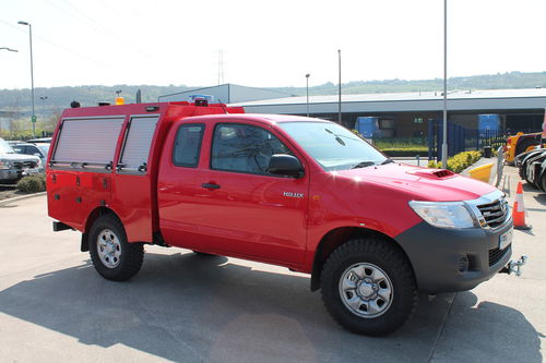 机场消防车 - Toyota Hilux (ATRV) - TERBERG FIRE AND RESCUE DIVISION - 四驱
